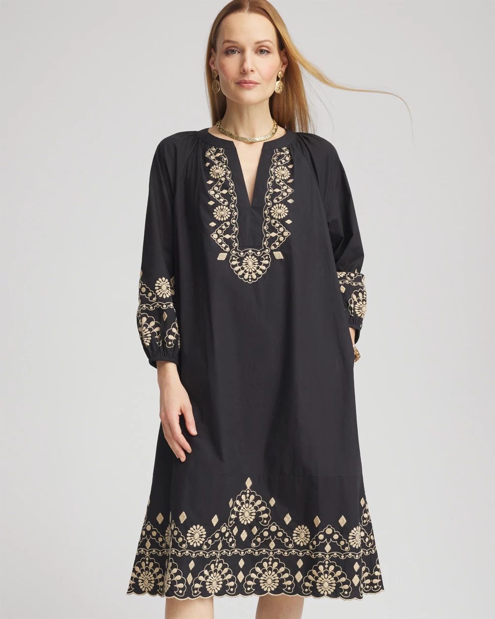 ❀ℳ's Gracy❀ Scallop Embroidery Dress GL3464 Embroidery Glitter Ruffled Skirt Mesh A-line | GLS